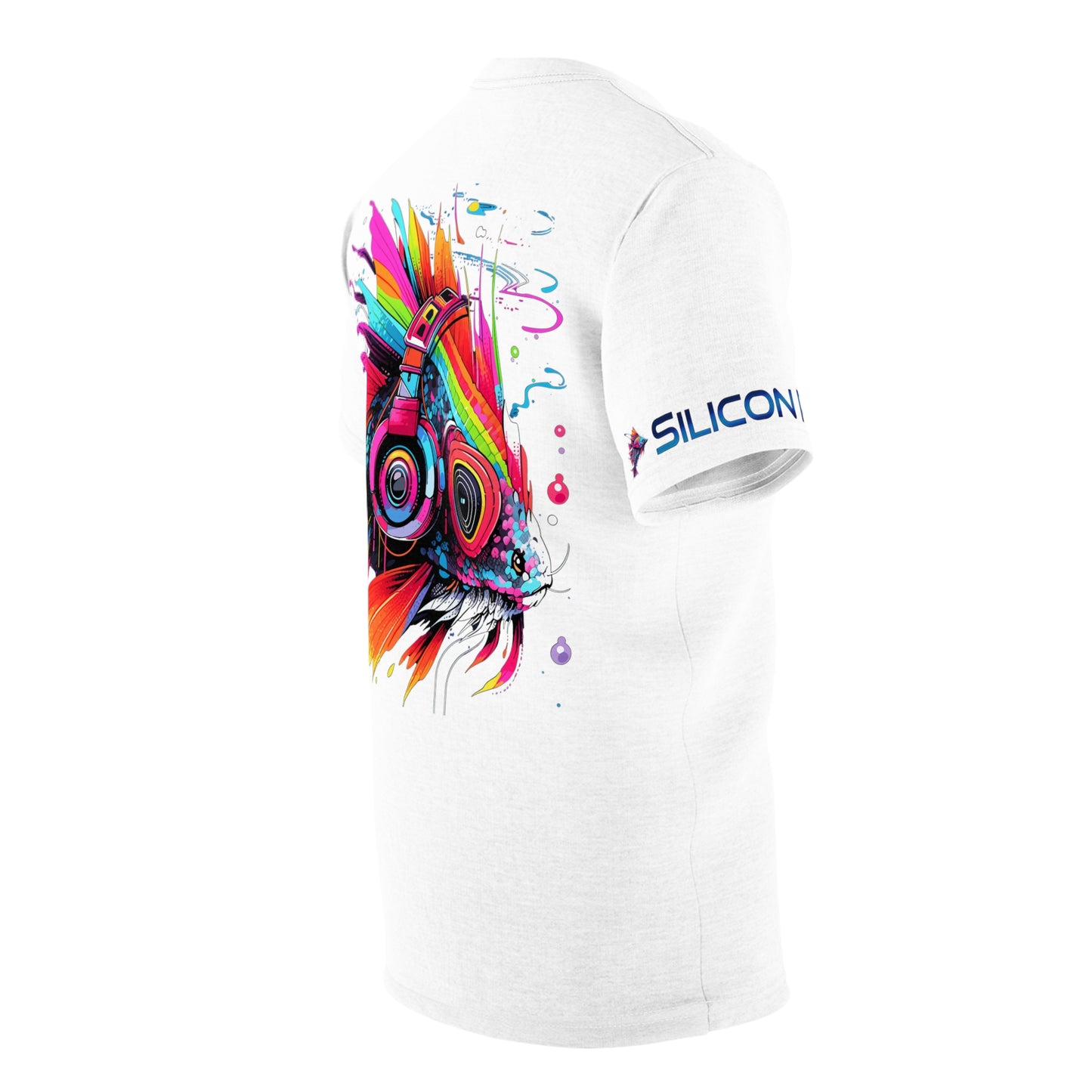 DJ EDM Fish Unisex Cut & Sew Tee