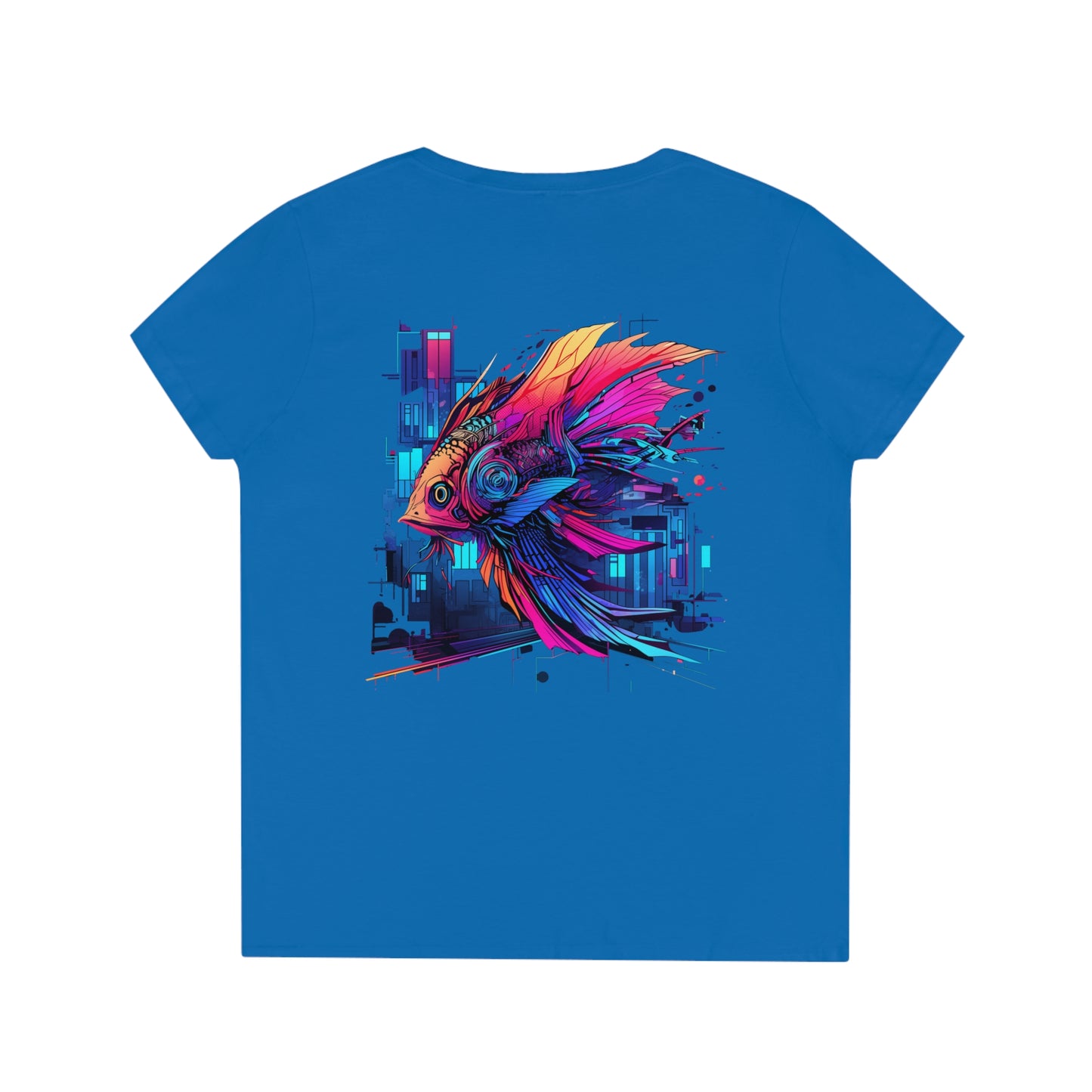 Angel Ladies' V-Neck T-Shirt
