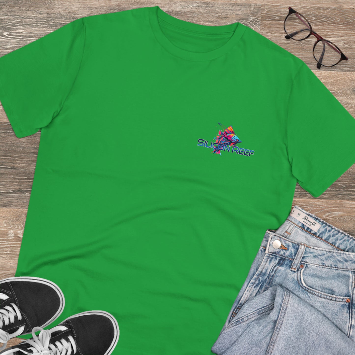 Smoosh Face Fish Organic Creator T-shirt - Unisex