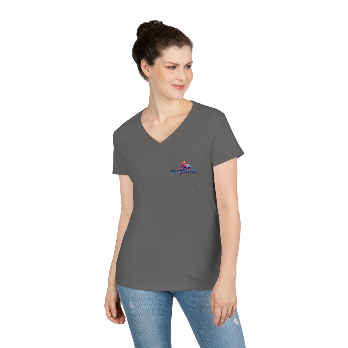 Angel Ladies' V-Neck T-Shirt