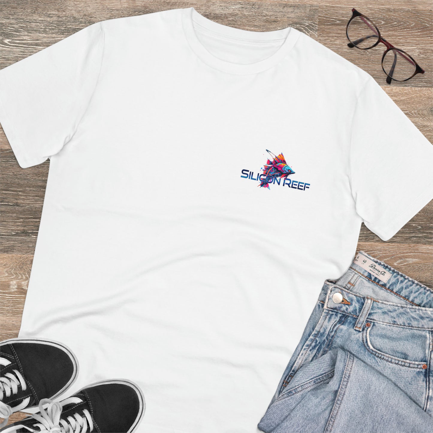 Smoosh Face Fish Organic Creator T-shirt - Unisex