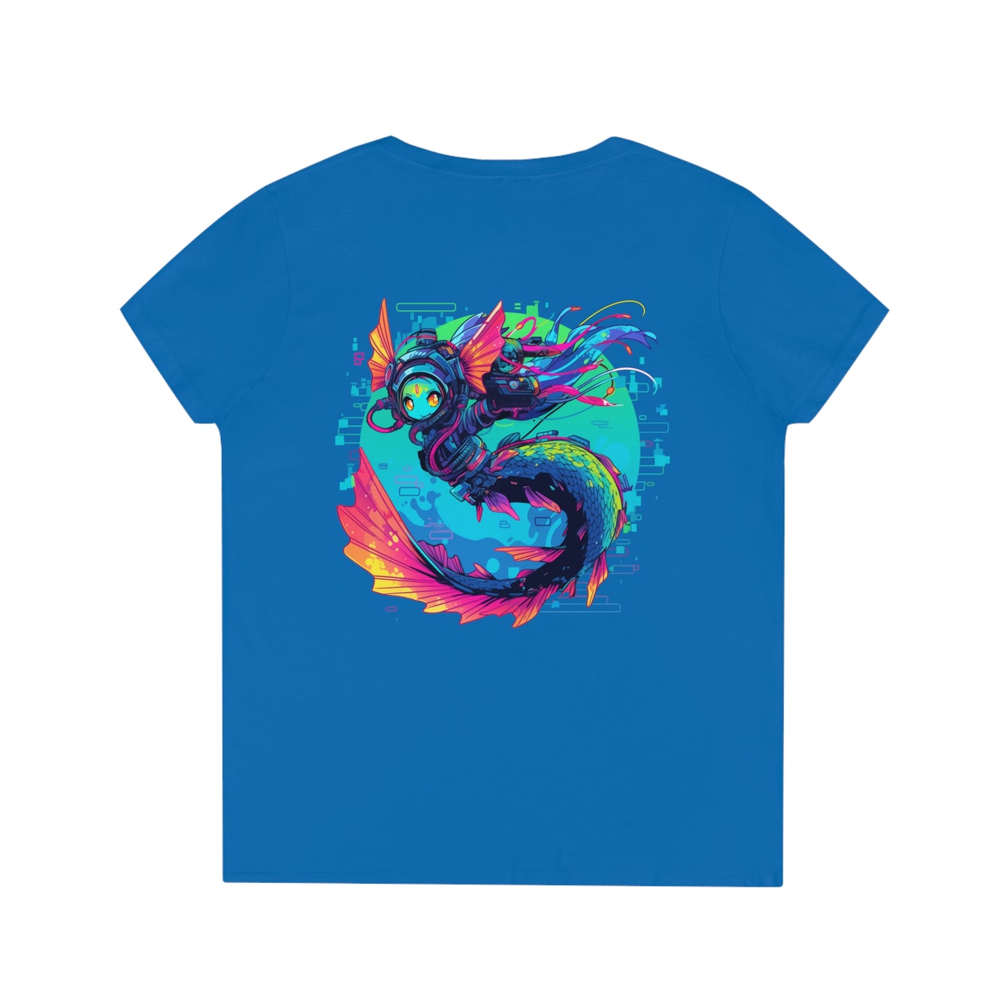 Reef Mermaid Ladies' V-Neck T-Shirt