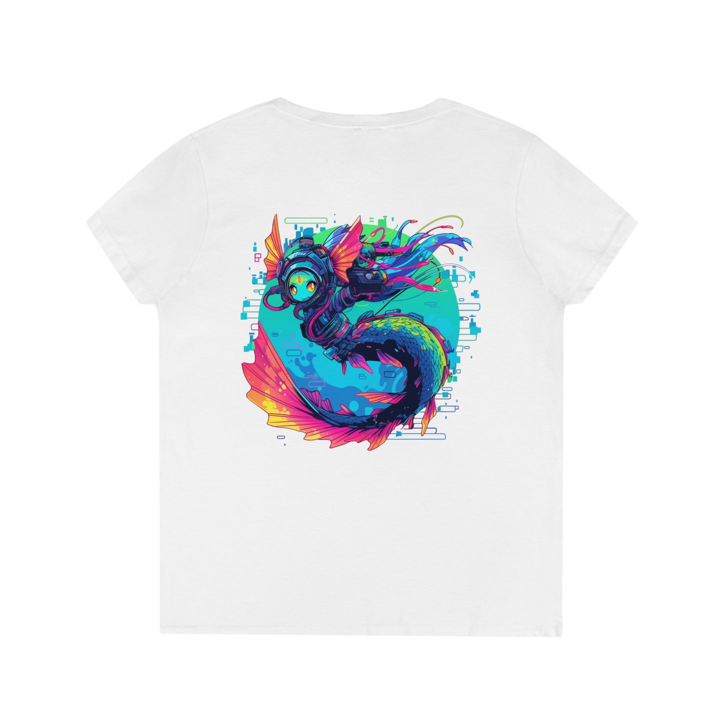 Reef Mermaid Ladies' V-Neck T-Shirt