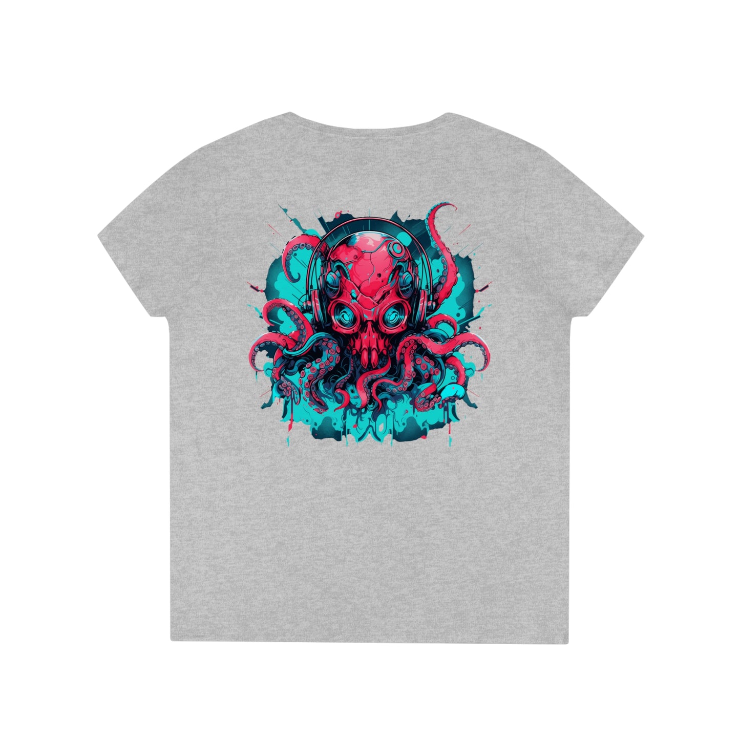 EDM Kraken Ladies' V-Neck T-Shirt
