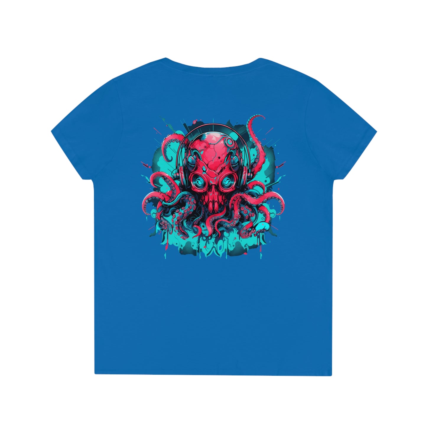 EDM Kraken Ladies' V-Neck T-Shirt