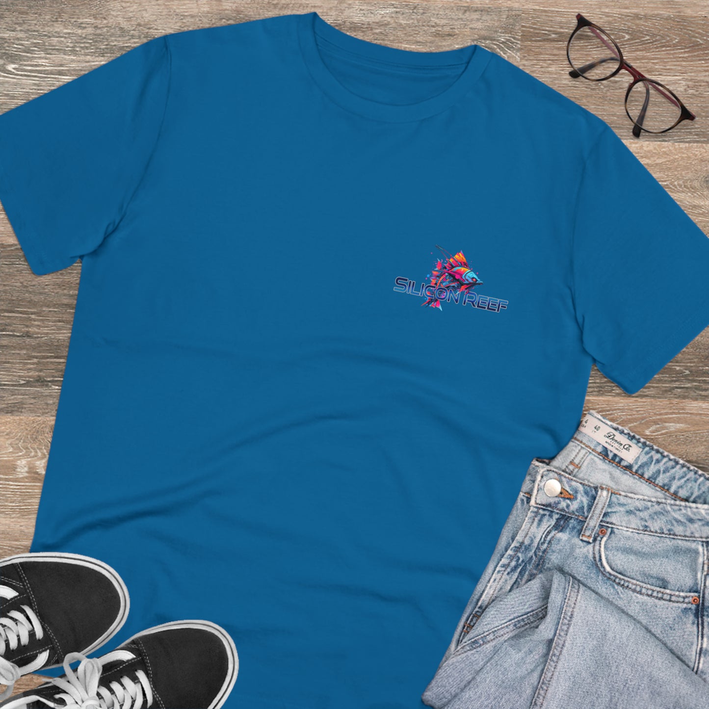 Smoosh Face Fish Organic Creator T-shirt - Unisex