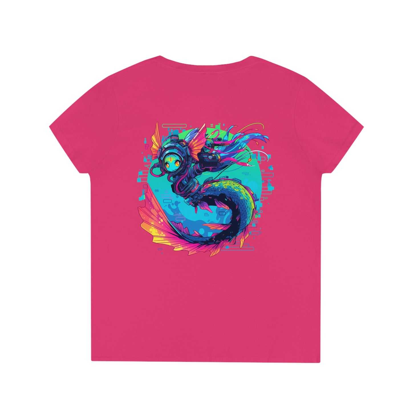 Reef Mermaid Ladies' V-Neck T-Shirt