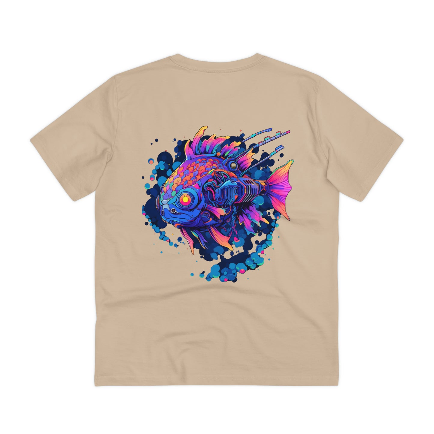 Smoosh Face Fish Organic Creator T-shirt - Unisex