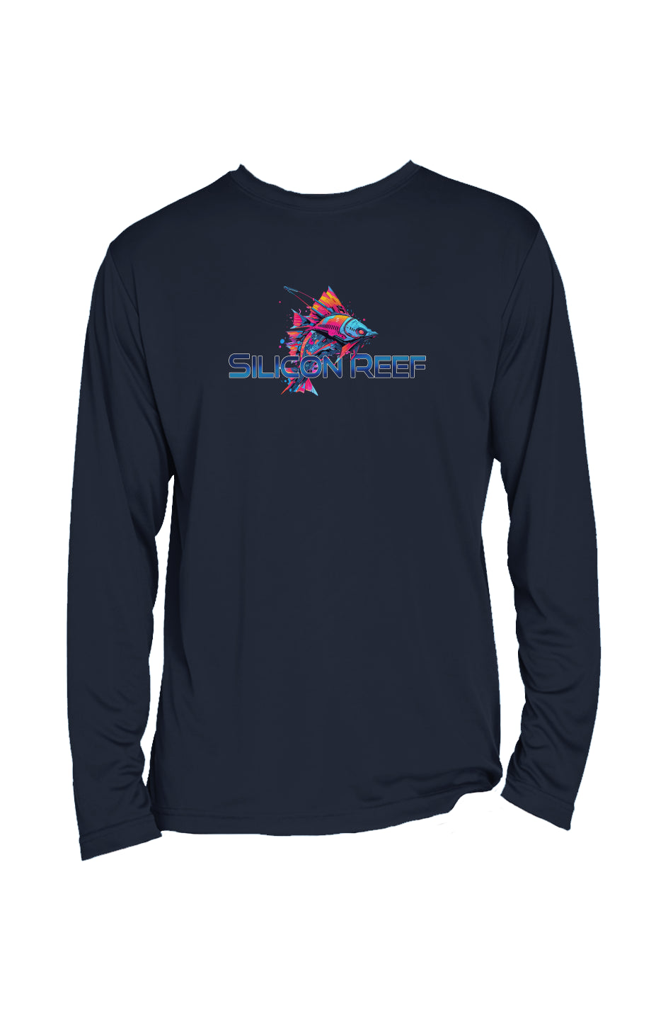 Kraken Men's Performance Long-Sleeve T-Shirt - UV 40 Moisture-Wicking