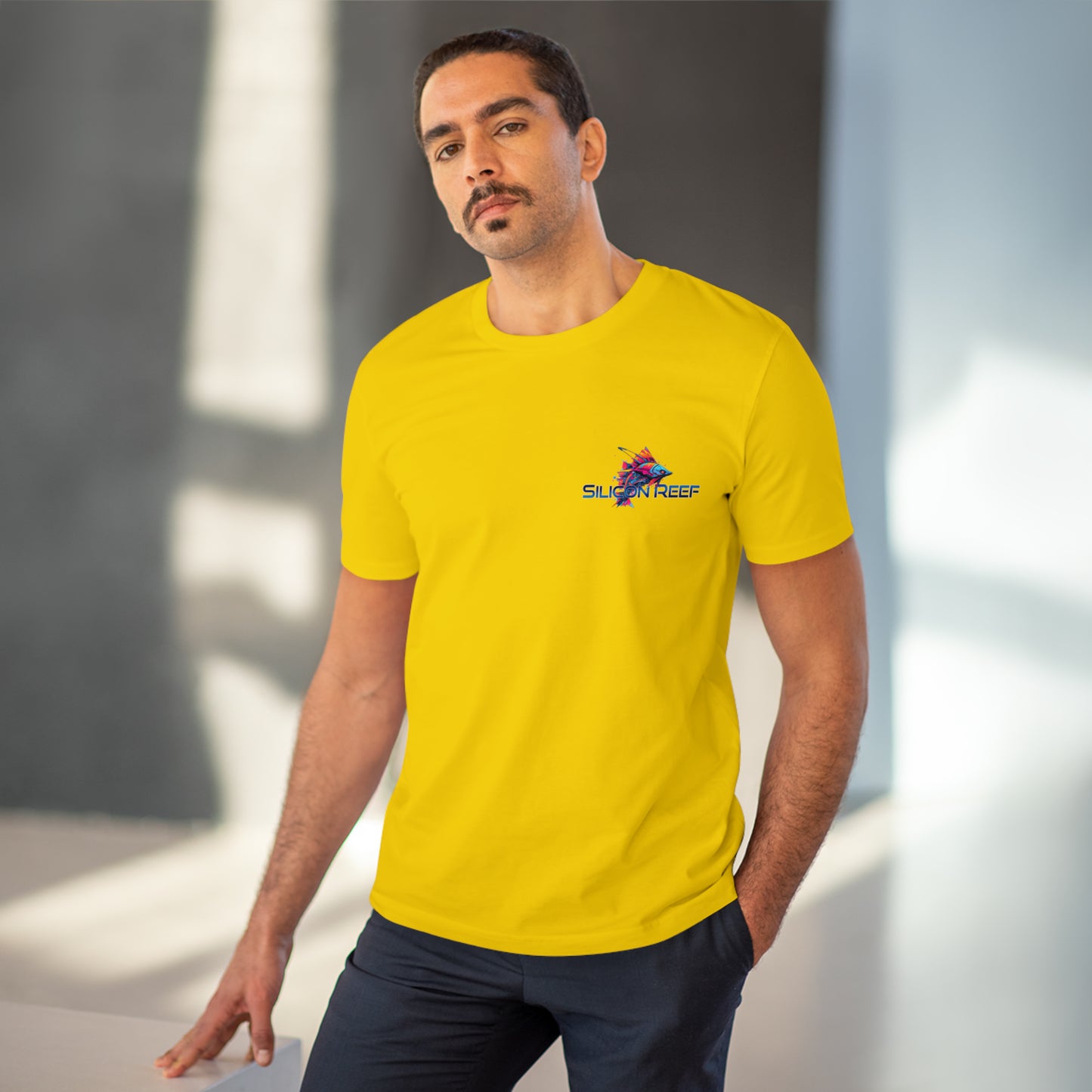 Smoosh Face Fish Organic Creator T-shirt - Unisex