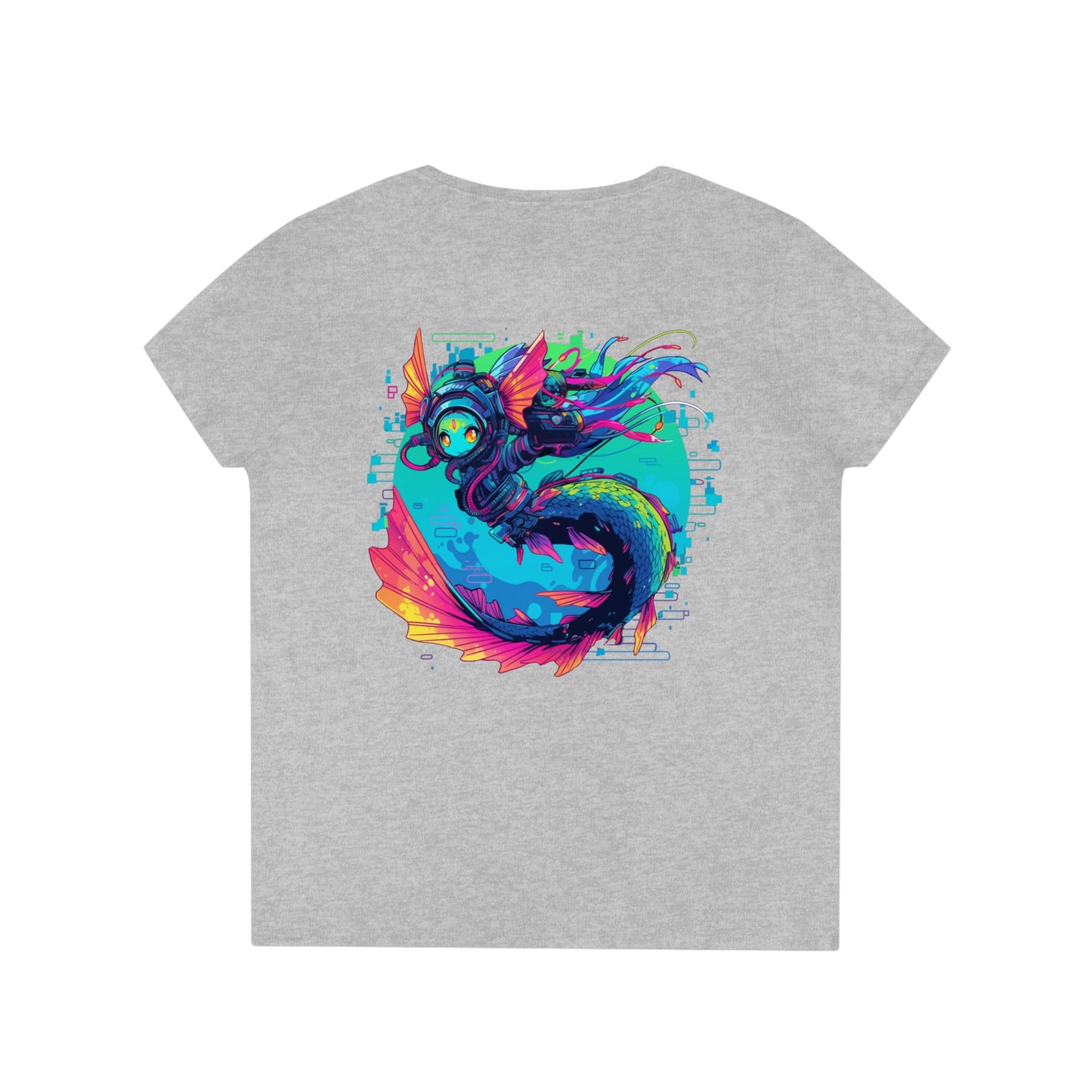 Reef Mermaid Ladies' V-Neck T-Shirt
