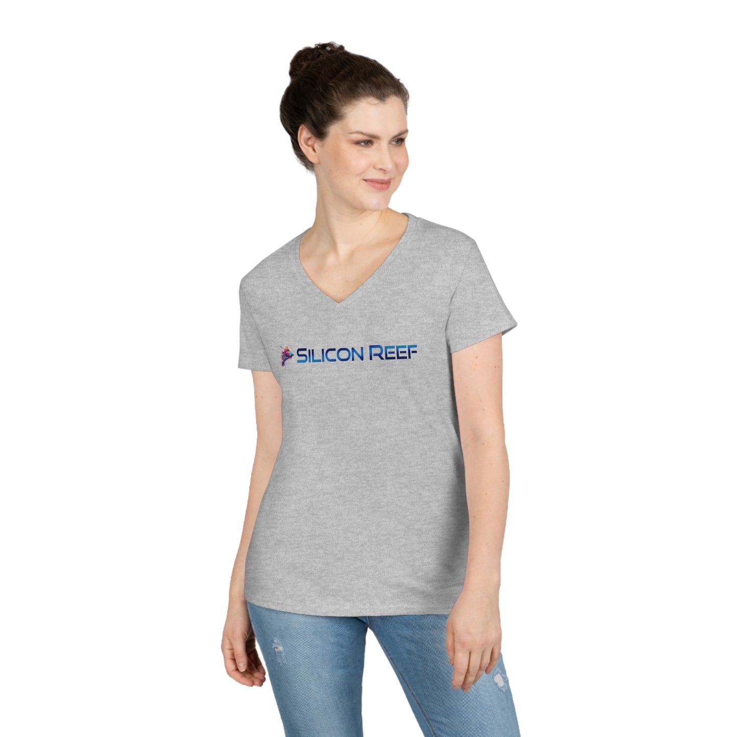 Reef Mermaid Ladies' V-Neck T-Shirt