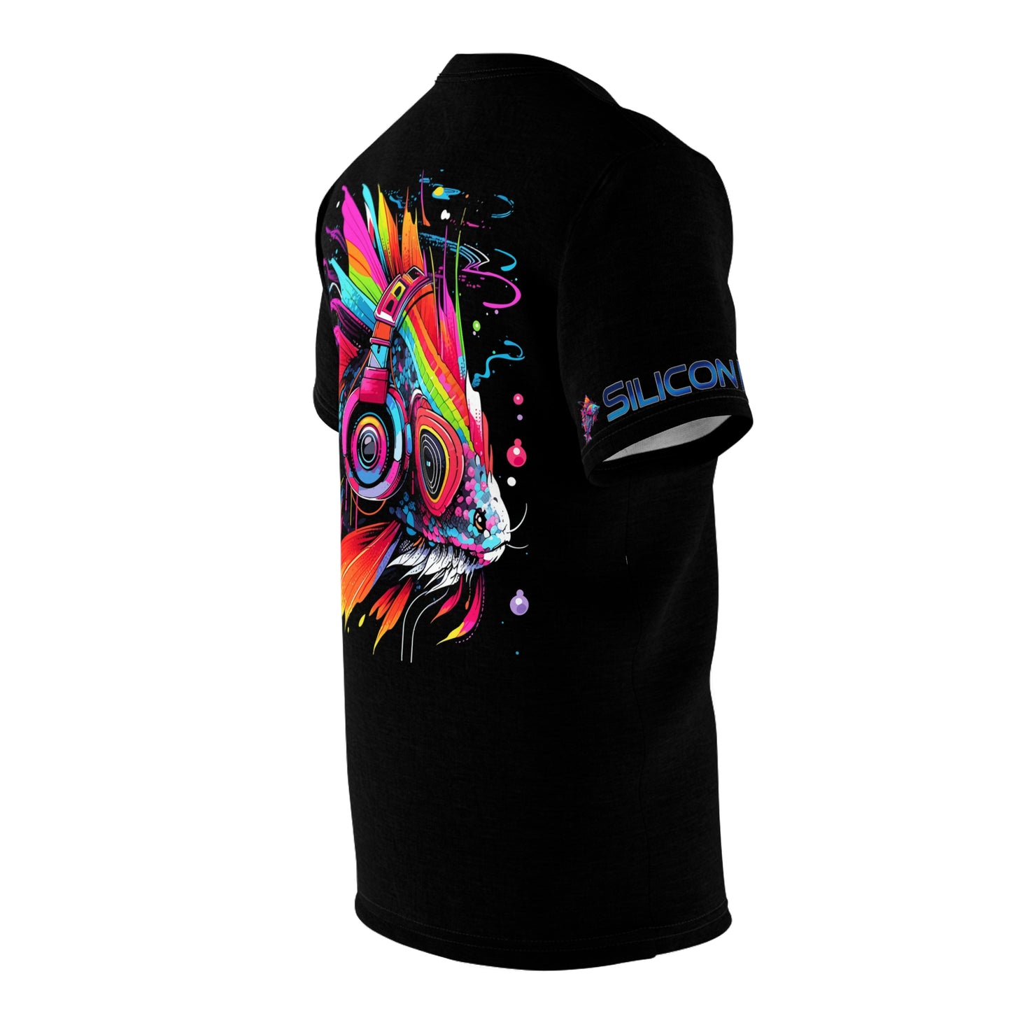 DJ EDM Fish Unisex Cut & Sew Tee