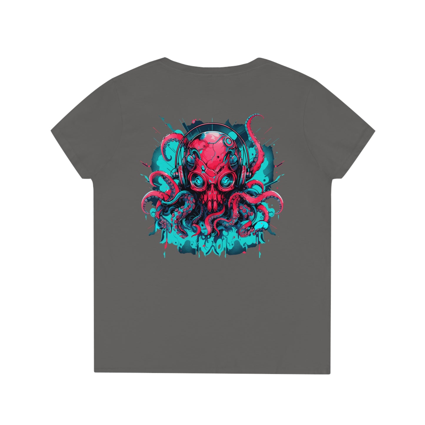 EDM Kraken Ladies' V-Neck T-Shirt