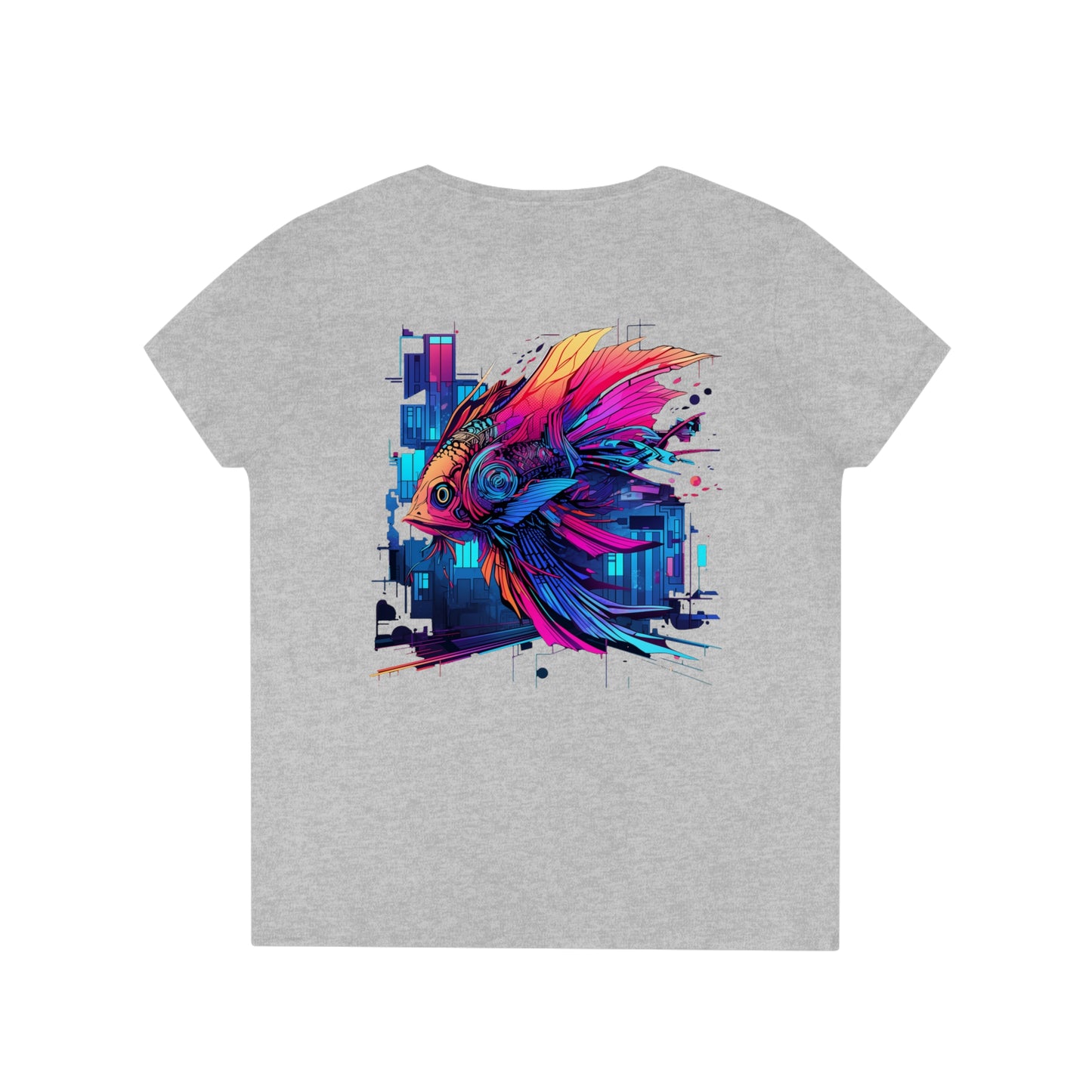 Angel Ladies' V-Neck T-Shirt