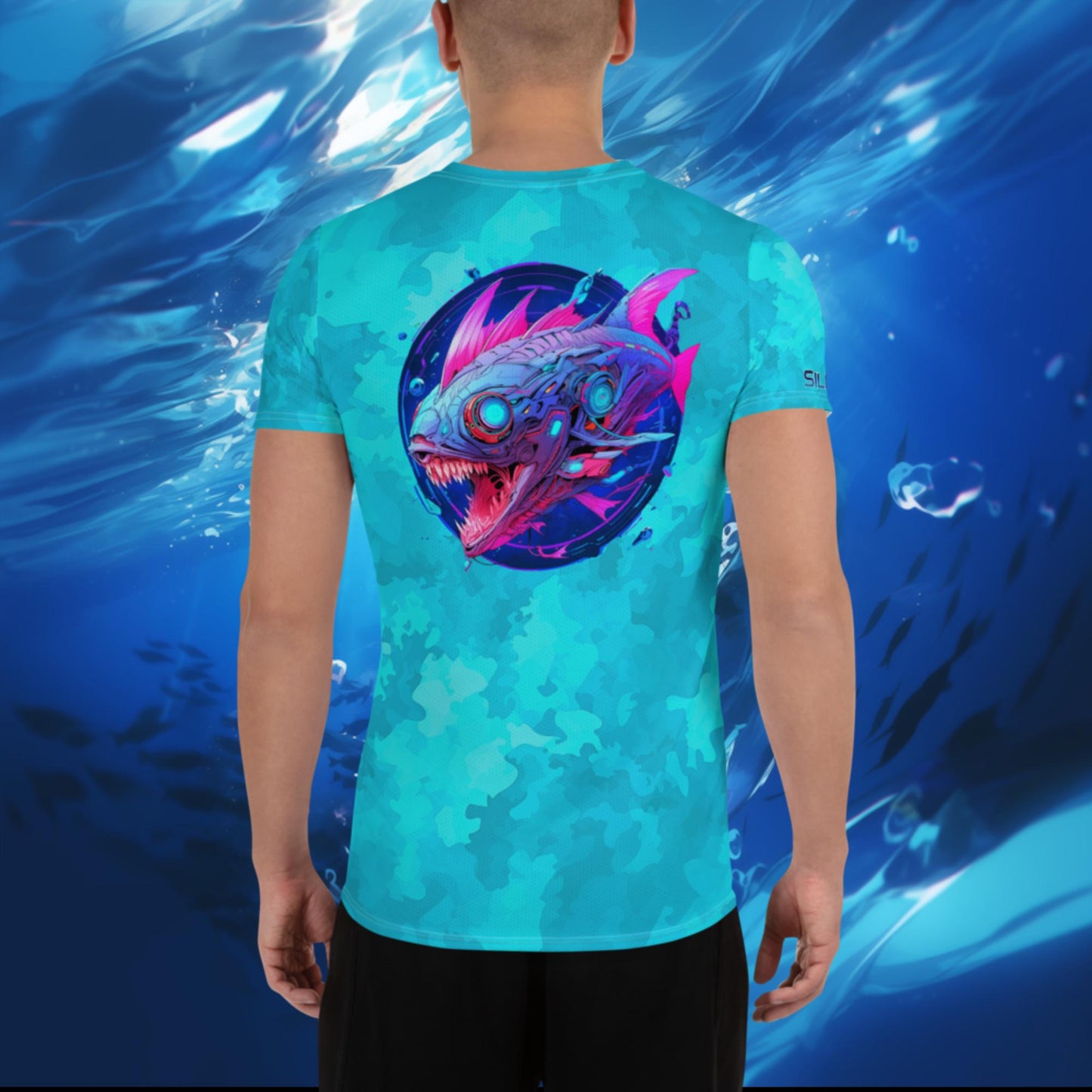 Toothy Men's Athletic T-shirt
