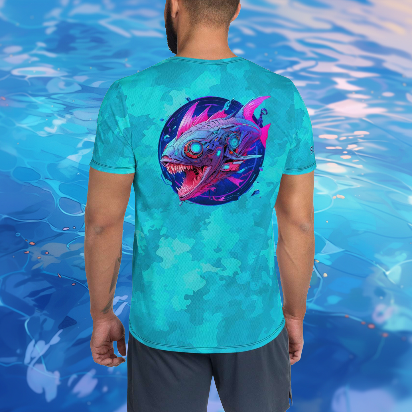 Toothy Men's Athletic T-shirt
