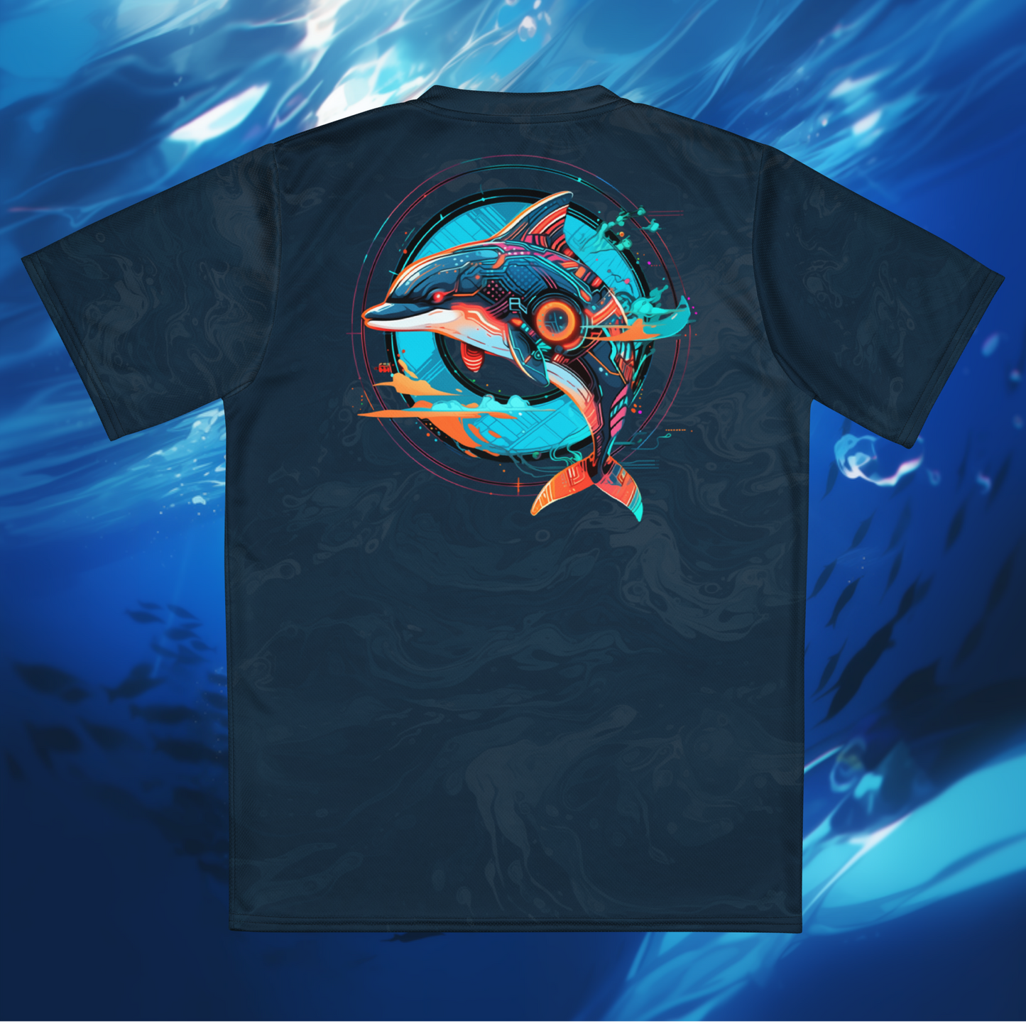 Mech Dolphin Unisex Sports Jersey
