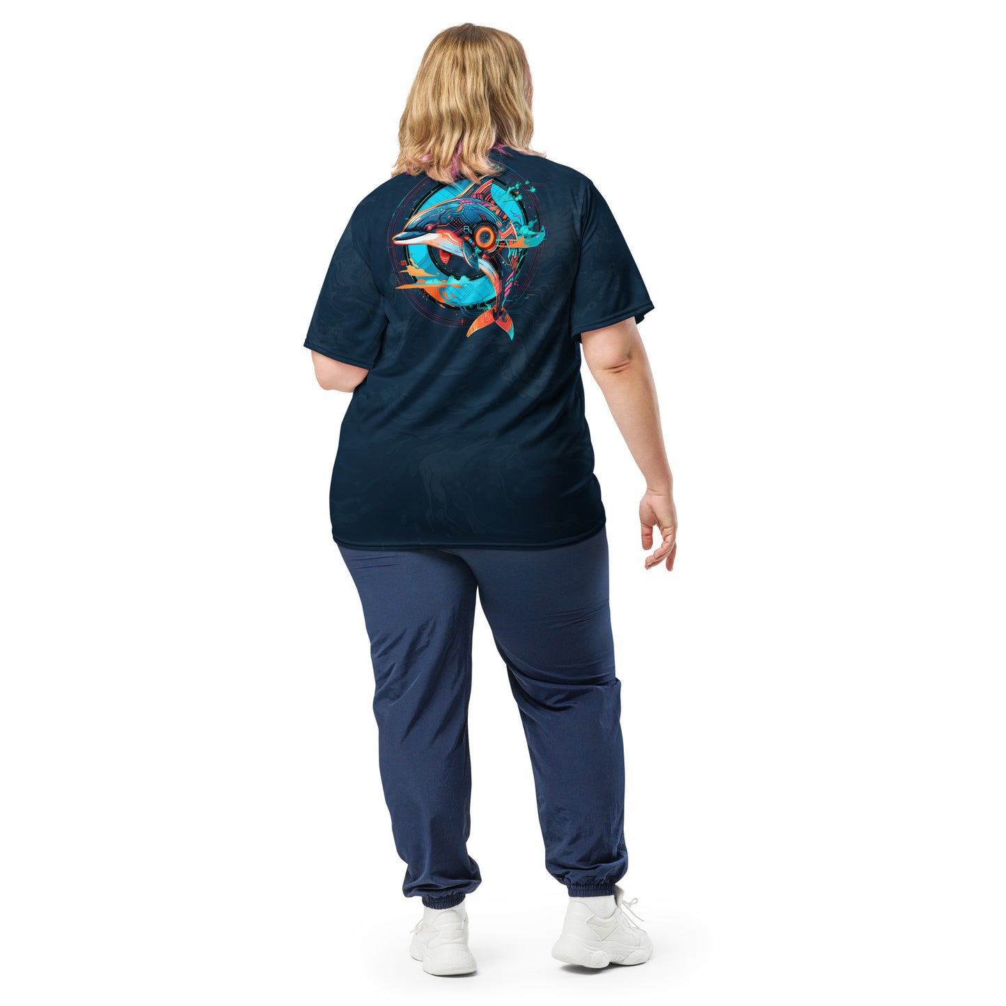 Mech Dolphin Unisex Sports Jersey