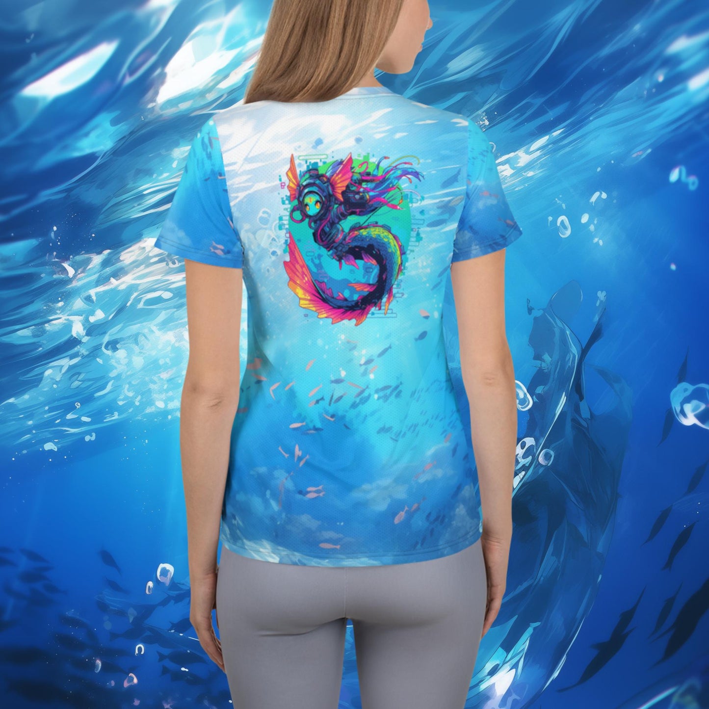 Reef Mermaid Ladies' Athletic T-shirt