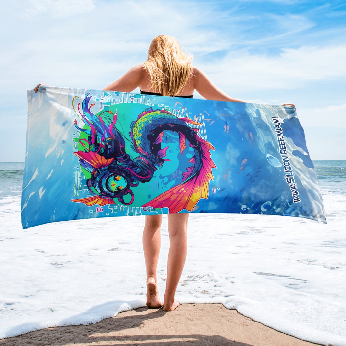 Reef Mermaid Towel
