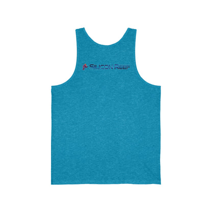 DJ EDM Fish Unisex Jersey Tank