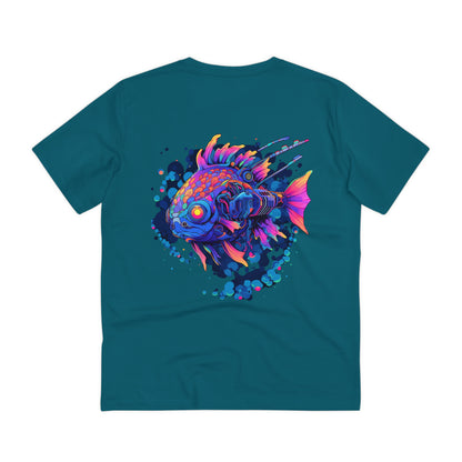 Smoosh Face Fish Organic Creator T-shirt - Unisex