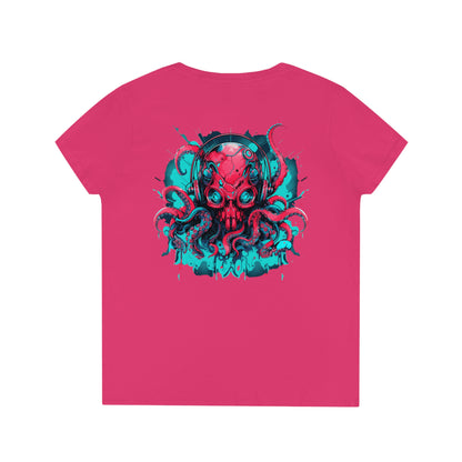 EDM Kraken Ladies' V-Neck T-Shirt