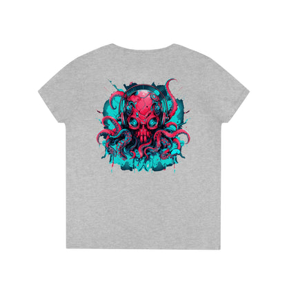 EDM Kraken Ladies' V-Neck T-Shirt