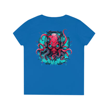 EDM Kraken Ladies' V-Neck T-Shirt