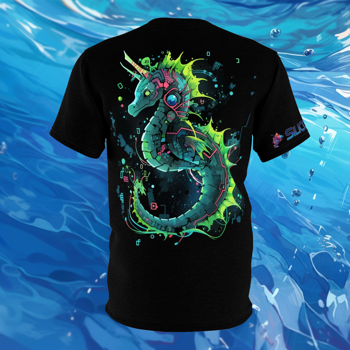 Sea Horse Unisex Cut & Sew Tee