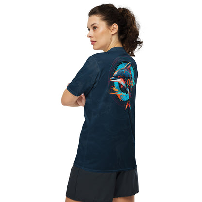 Mech Dolphin Unisex Sports Jersey