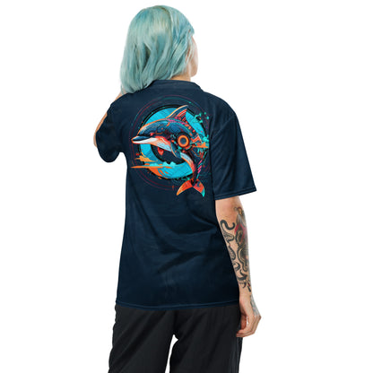 Mech Dolphin Unisex Sports Jersey